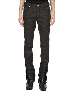 Rick Owens Vega Side-Zip Jeans - Black