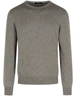 Gran Sasso Long-Sleeved Crewneck Jumper - Grey