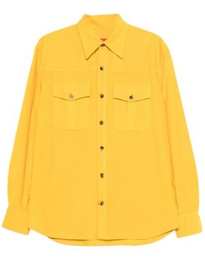 Isaia Long-Sleeved Shirt - Yellow