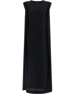 Dries Van Noten Hutty Sleeveless T-Shirt Dress - Black