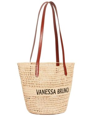 Vanessa Bruno Logo Shoulder Bag - Metallic