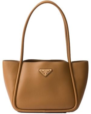 Prada Mini Tote Bag - White