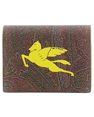 Etro Bifold Wallet - White