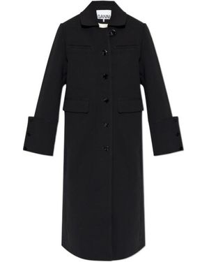 Ganni Long coats and winter coats for Women | Online Sale up Ganni Long coats and winter coats for Women | Online Sale up