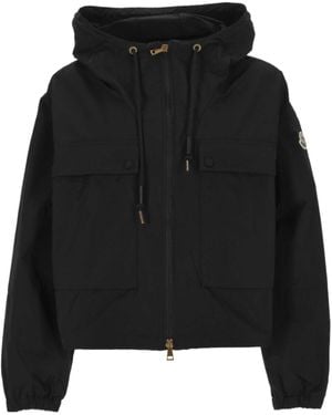Moncler Long Sleeve Casual Jacket - Black