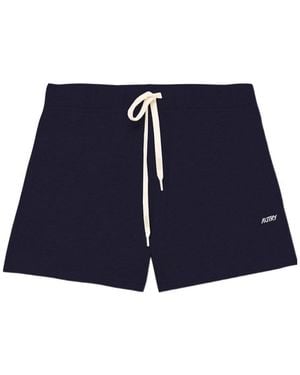 Autry Drawstring Shorts - Blue