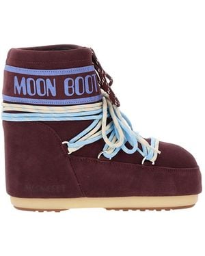 Moon Boot Icon Low Snow Boots - Red