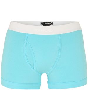 Tom Ford Tom F U Cotton Boxer Sn62 - Blue