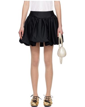 Simone Rocha Bubble Mini Skirt - Black