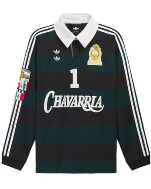 ADIDAS X WILLY CHAVARRIA Chavarria Ls Rugby Shirt - Black