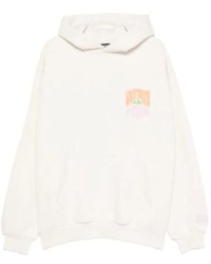 WRSTBHVR Flynn Graphic-Print Hoodie - White