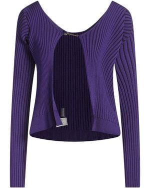 Jacquemus Lightweight Knit Cardigans - Blue