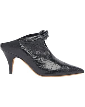 KHAITE Rowan 75Mm Mules - Blue