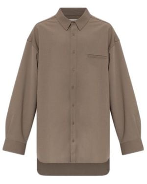 Entire studios Chest-Pocket Shirt - Grey