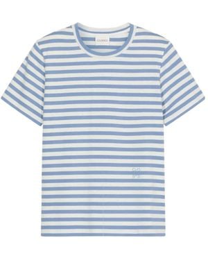 Closed Striped Basic T-Shirt - Blue