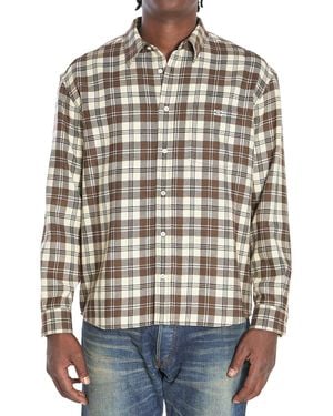 Celine Checked Shirt - Blue
