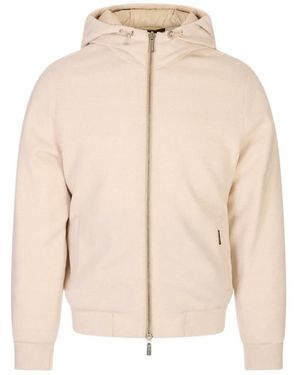 Moorer Long-Sleeve Jacket - Natural
