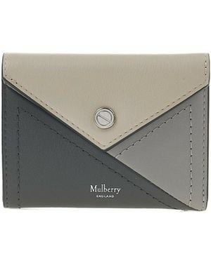 Mulberry Folding Wallet - Grey
