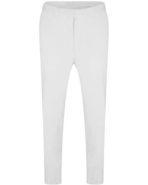 Tom Ford Side-Adjuster Pressed-Crease Pants - White