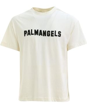 Palm Angels Short-Sleeved T-Shirt - White