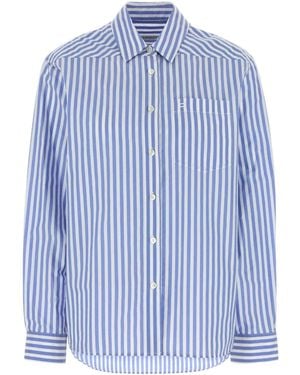 Philosophy Di Lorenzo Serafini Striped Shirt - Blue