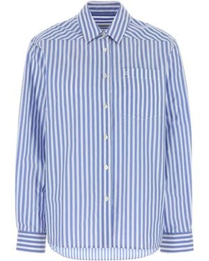 Philosophy Di Lorenzo Serafini Striped Shirt - Blue