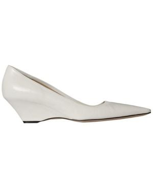 The Row Liisa Wedge Heel - White