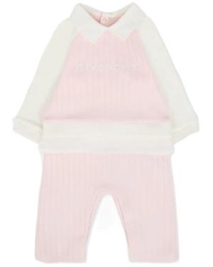 Givenchy Long-Sleeved Jumpsuit - Pink