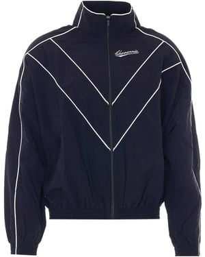 Willy Chavarria Bad Boy Track Performance Jacket - Blue