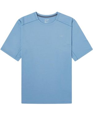 Arc'teryx Cormac Quick Dry Short Sleeve Crew Neck Shirt - Blue
