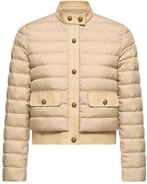 Moncler Juju Quilted Down Jacket - Natural