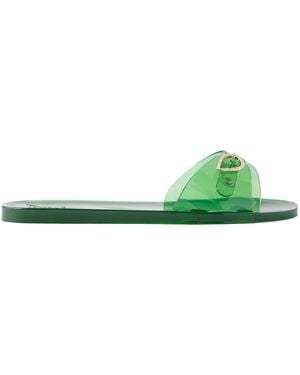 Ancient Greek Sandals Filia Jelly Pvc Slides - Green
