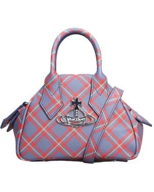 Vivienne Westwood Orb Plaque Mini Yasmine Handbag - Purple