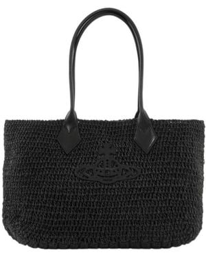 Vivienne Westwood Alana Small Tote - Black