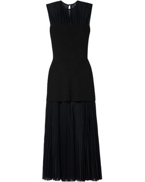 Proenza Schouler Spliced Dress - Black
