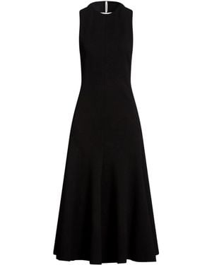 Jacquemus Sleeveless Flared Dress - Black