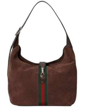 Gucci Jackie 1961 Medium Shoulder Bag - Brown