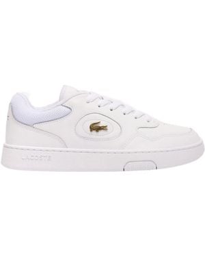 Lacoste Mesh Sports Shoes - White