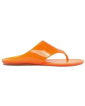 FARM Rio Flat Sandals - Orange