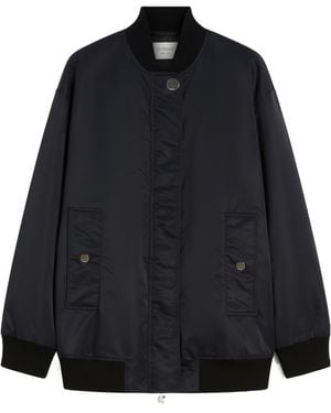 Sportmax Agape Button Detailed Coat - Black