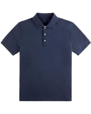 Fay Short-Sleeved Polo Shirt - Blue