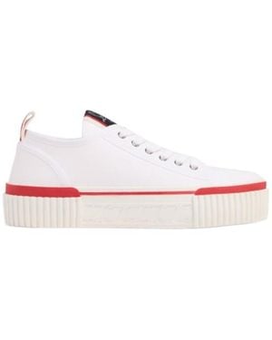 Christian Louboutin Laced Sneakers - White