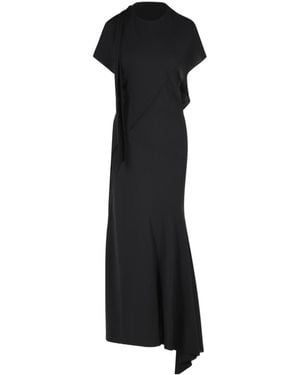 The Attico Backless Dress - Black