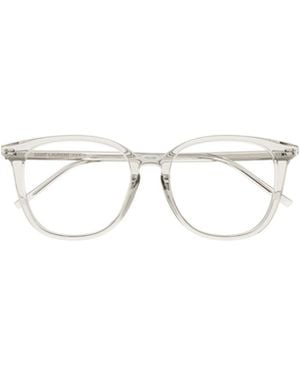 Saint Laurent Eyewear Sl 724 Cat-Eye Glasses - White