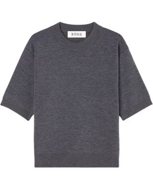 Rohe Knit T-Shirt - Blue