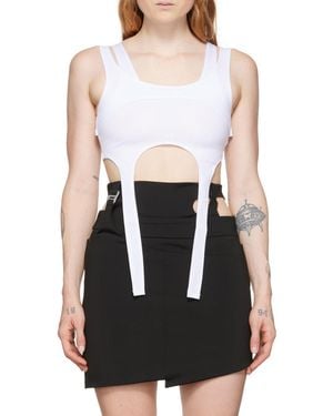 HELIOT EMIL Harness Tank Top - White
