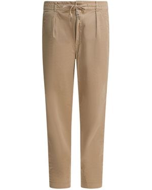 Polo Ralph Lauren Elastic Waist Casual Pants - Natural
