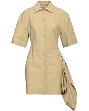 Jacquemus Minimalist Shirt Dress - Natural