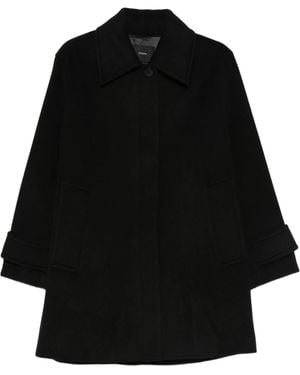 JOSEPH Single-Breasted Coat - Black