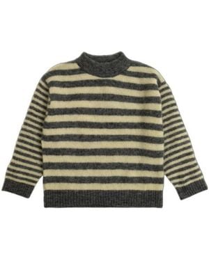 American Vintage Striped Sweater - Green